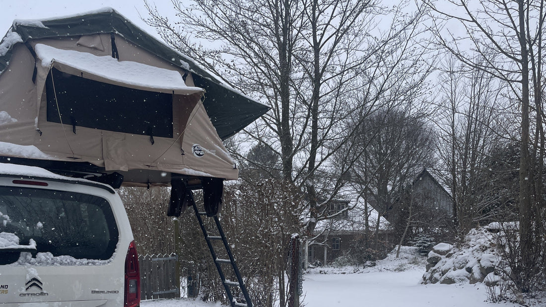 Hold varmen i dit tagtelt - uden fyr -med termoindertelt - vintercamping