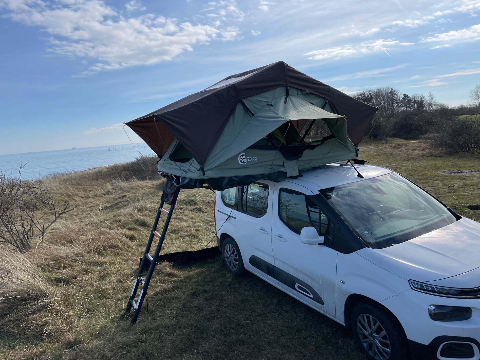 Lohals Tagtelt fra LangelandCampers - Gratis levering - Kvalitets tagtelt - Tagtelt forhandler i Danmark.