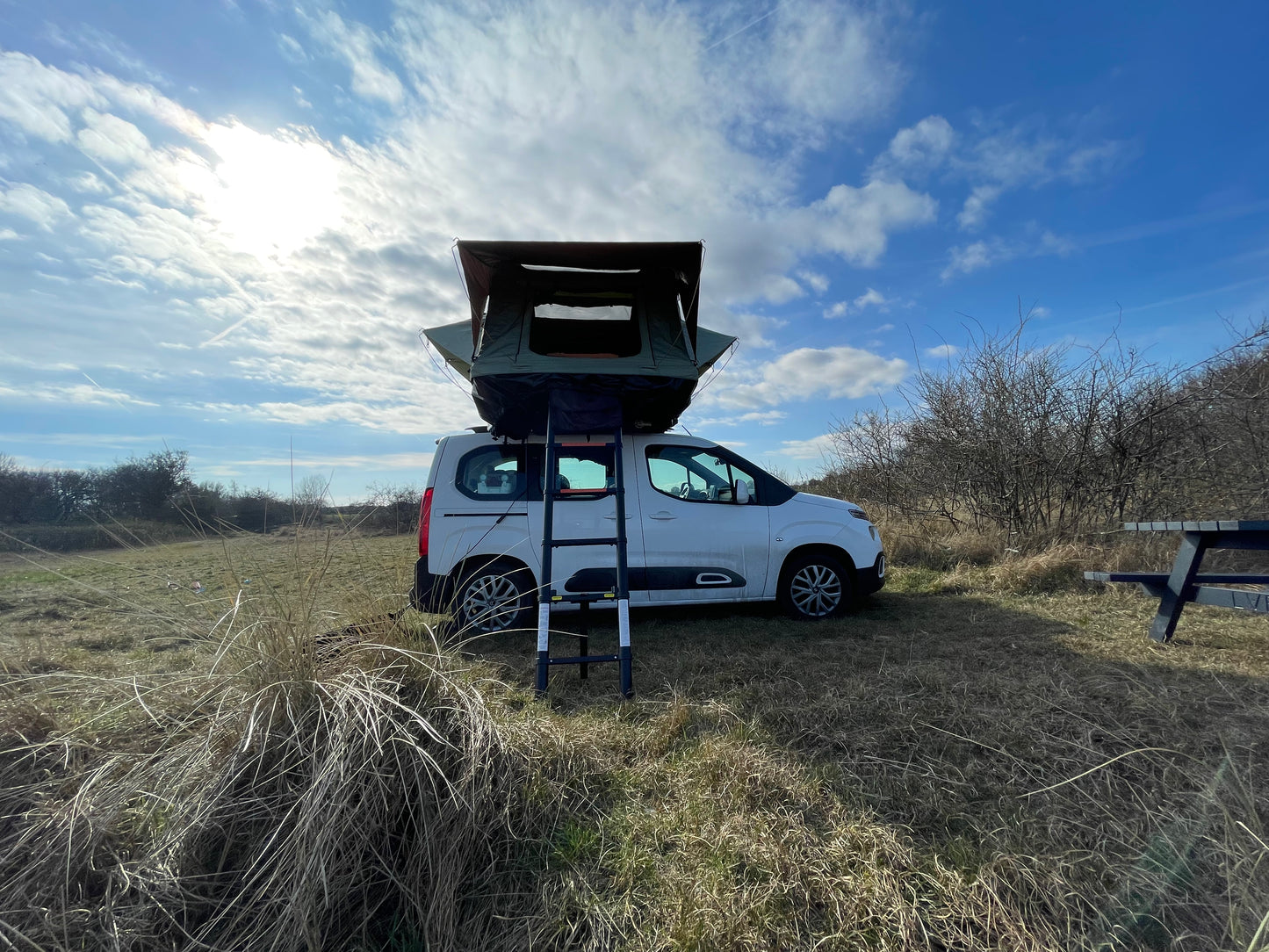 Lohals Tagtelt fra LangelandCampers - Gratis levering - Kvalitets tagtelt - Tagtelt forhandler i Danmark.