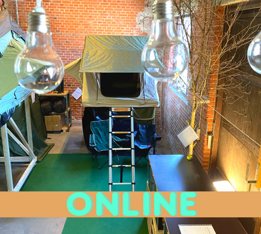 Book en online fremvisning af showroomt. Udforsk udvalget: Vores showroom er fyldt med forskellige modeller og størrelser af tagtelte, camperbox og campergear. Test tagteltene: Drømmer du om at vågne op til en fantastisk udsigt fra dit tagtelt?